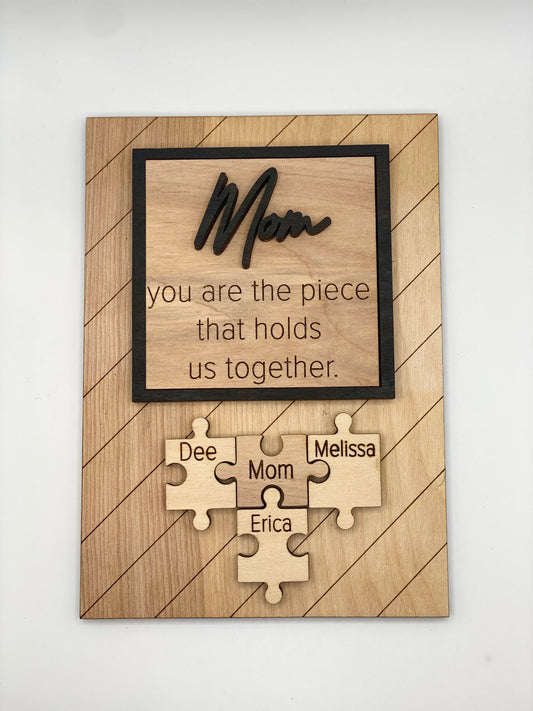 Mother's Day Puzzle Piece