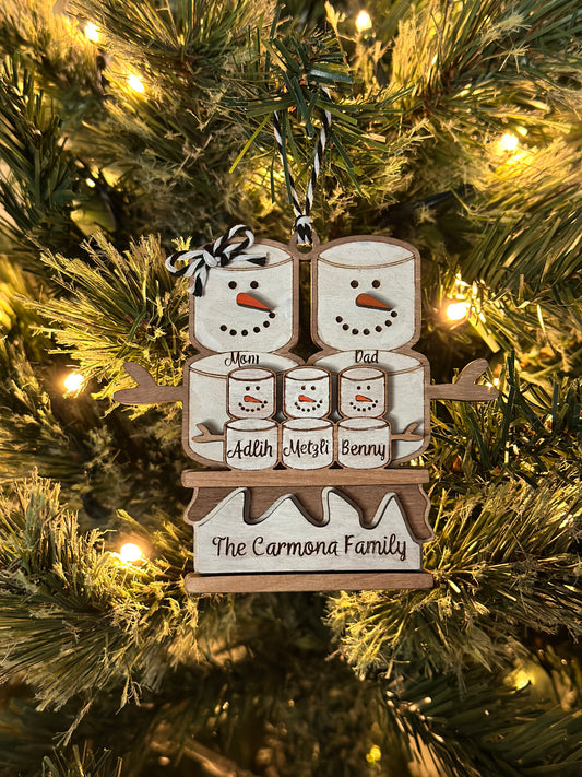 S'more Family Ornament