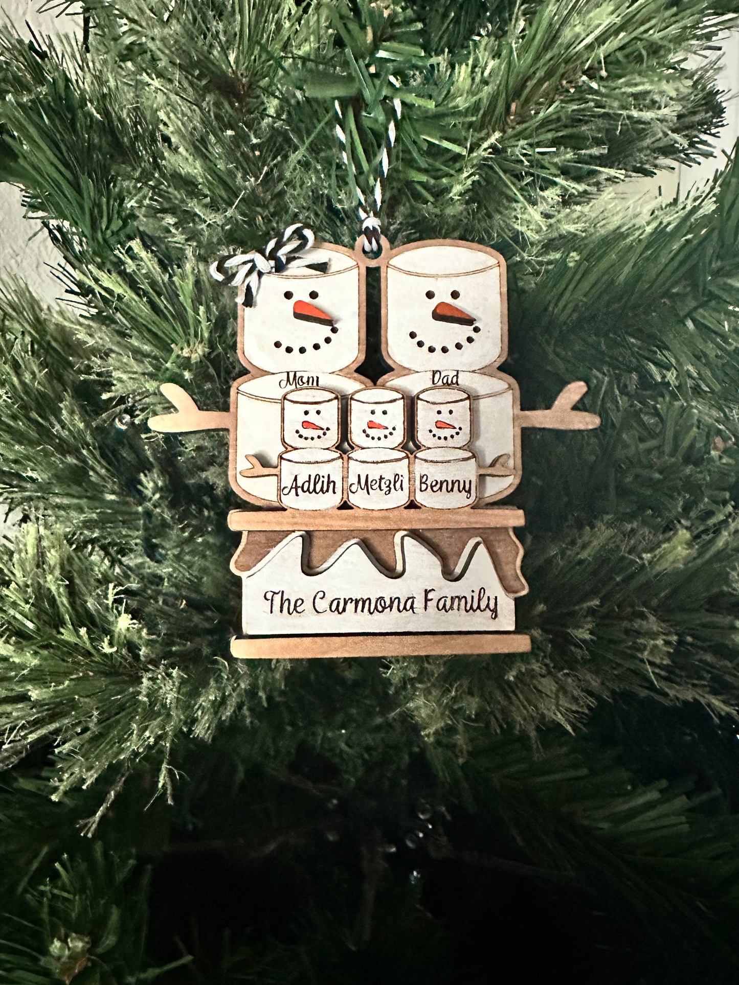 S'more Family Ornament