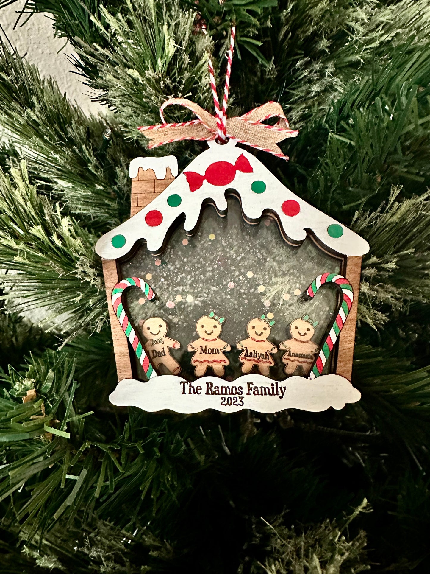 Gingerbread House Ornament