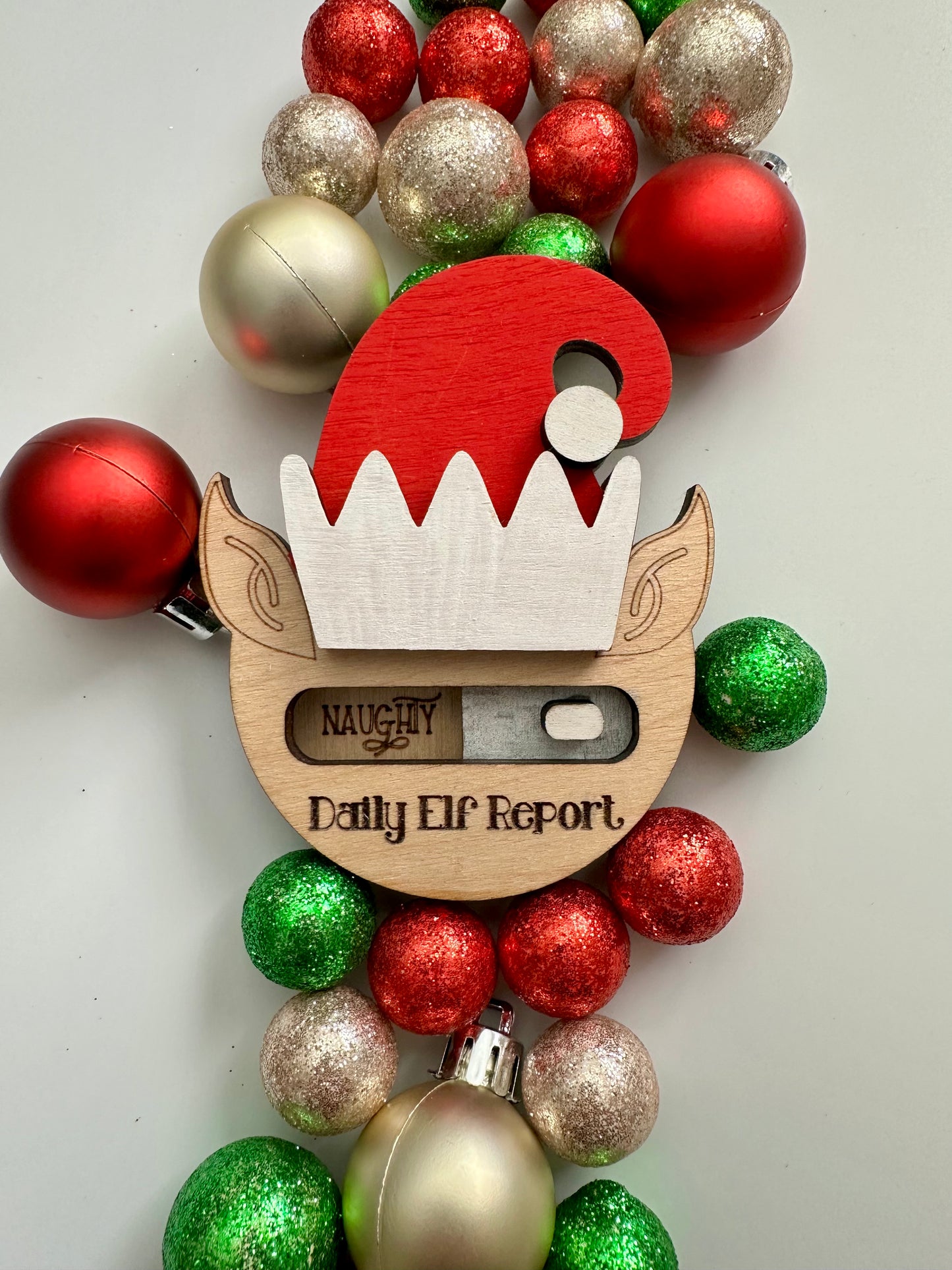 Daily Elf Report Ornament