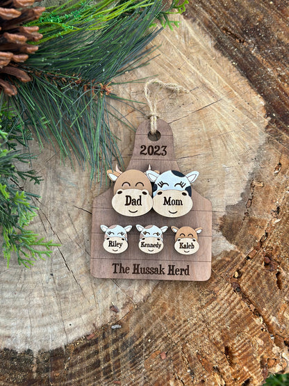 Our Herd Ornament